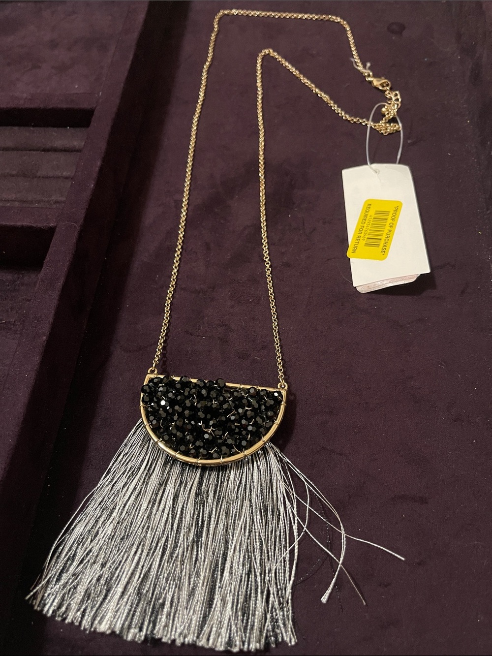 Gold necklace NWT